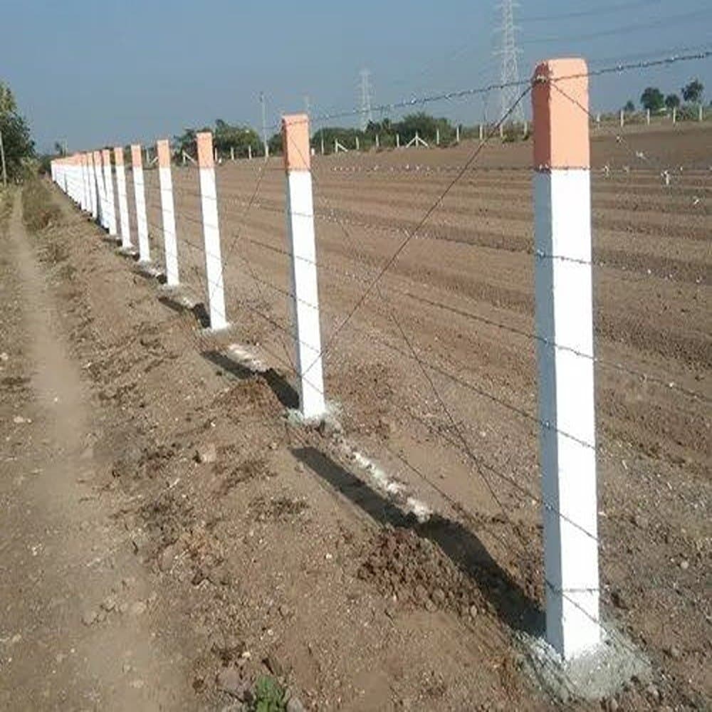 Sri Velmurugan Solar - Completed Barbed Wire Fencing Project 1