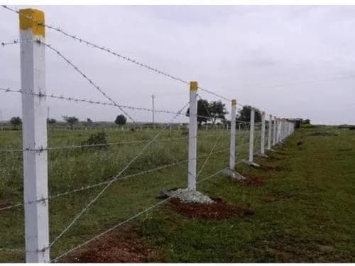 Sri Velmurugan Solar - Completed Barbed Wire Fencing Project 2