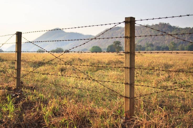 Sri Velmurugan Solar - Completed Barbed Wire Fencing Project 5