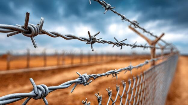 Barbed Wire Fencing