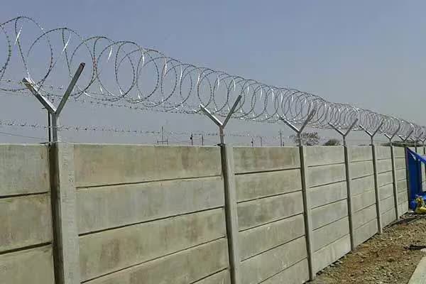 Sri Velmurugan Solar - Completed Compound Fencing Project 2