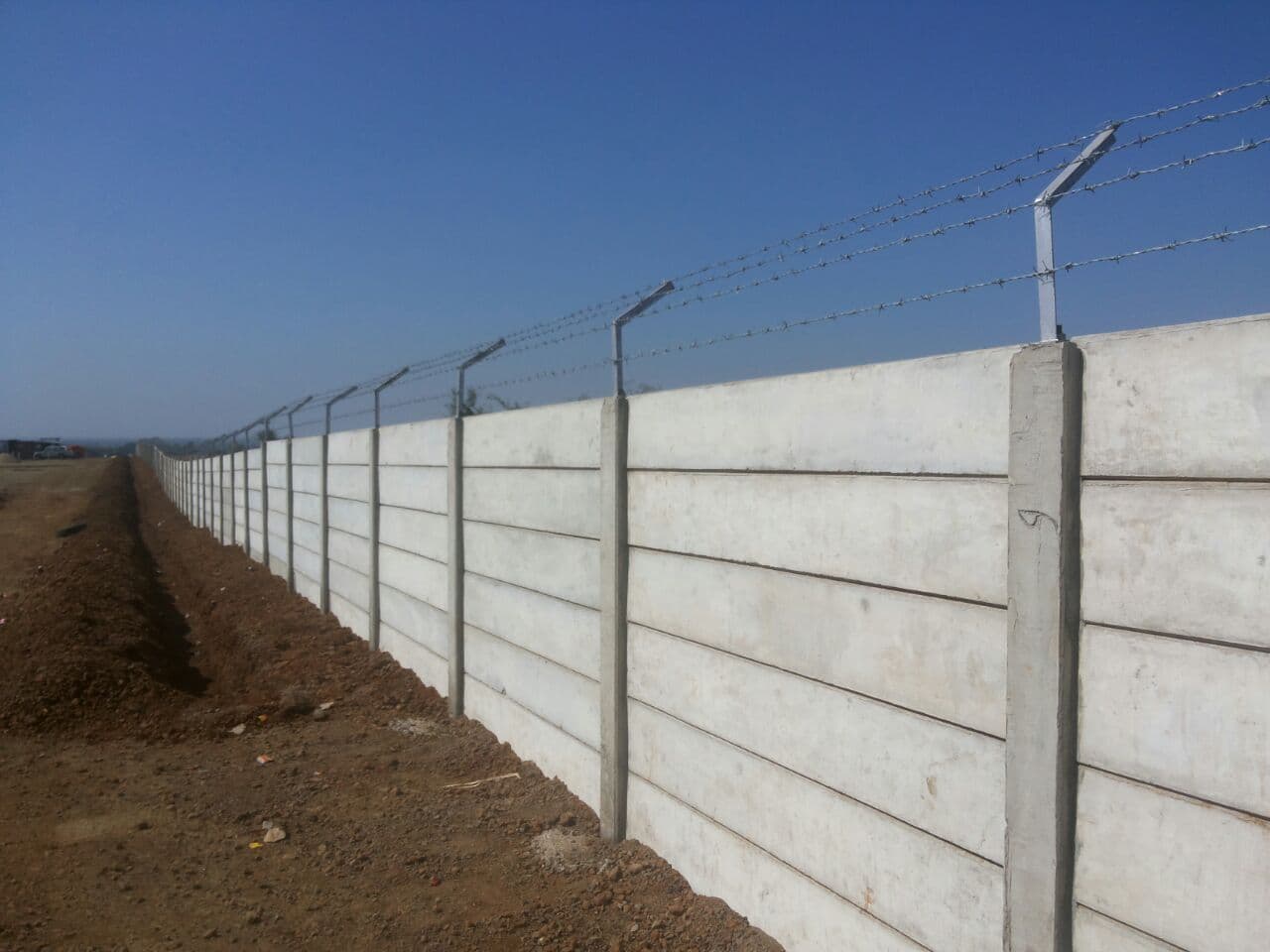Sri Velmurugan Solar - Completed Compound Fencing Project 5