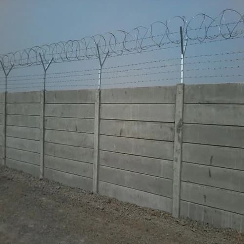 Sri Velmurugan Solar - Completed Compound Fencing Project 6
