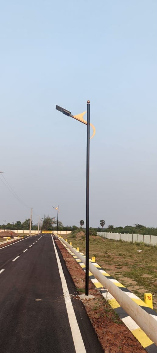 Sri Velmurugan Solar - Completed Street Light Project 1