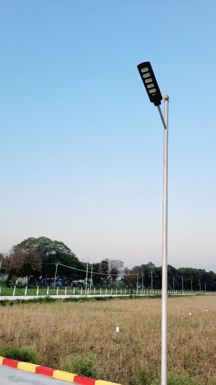 Sri Velmurugan Solar - Completed Street Light Project 10