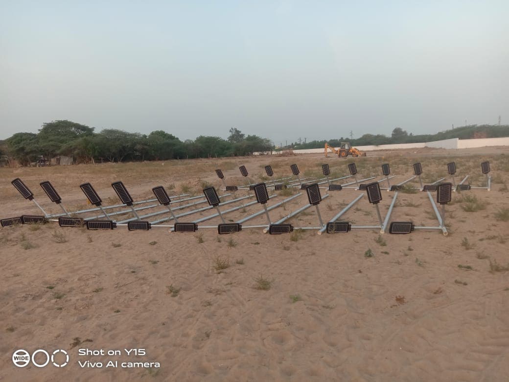 Sri Velmurugan Solar - Completed Street Light Project 3