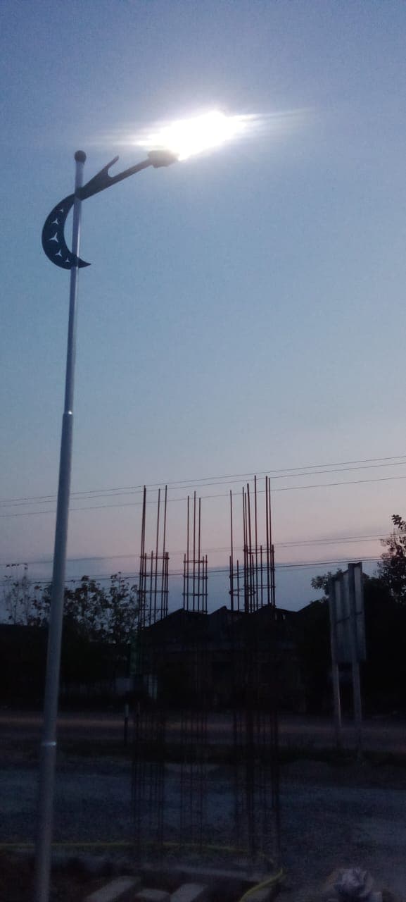 Sri Velmurugan Solar - Completed Street Light Project 5