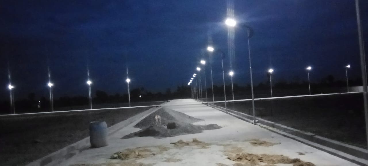 Sri Velmurugan Solar - Completed Street Light Project 8